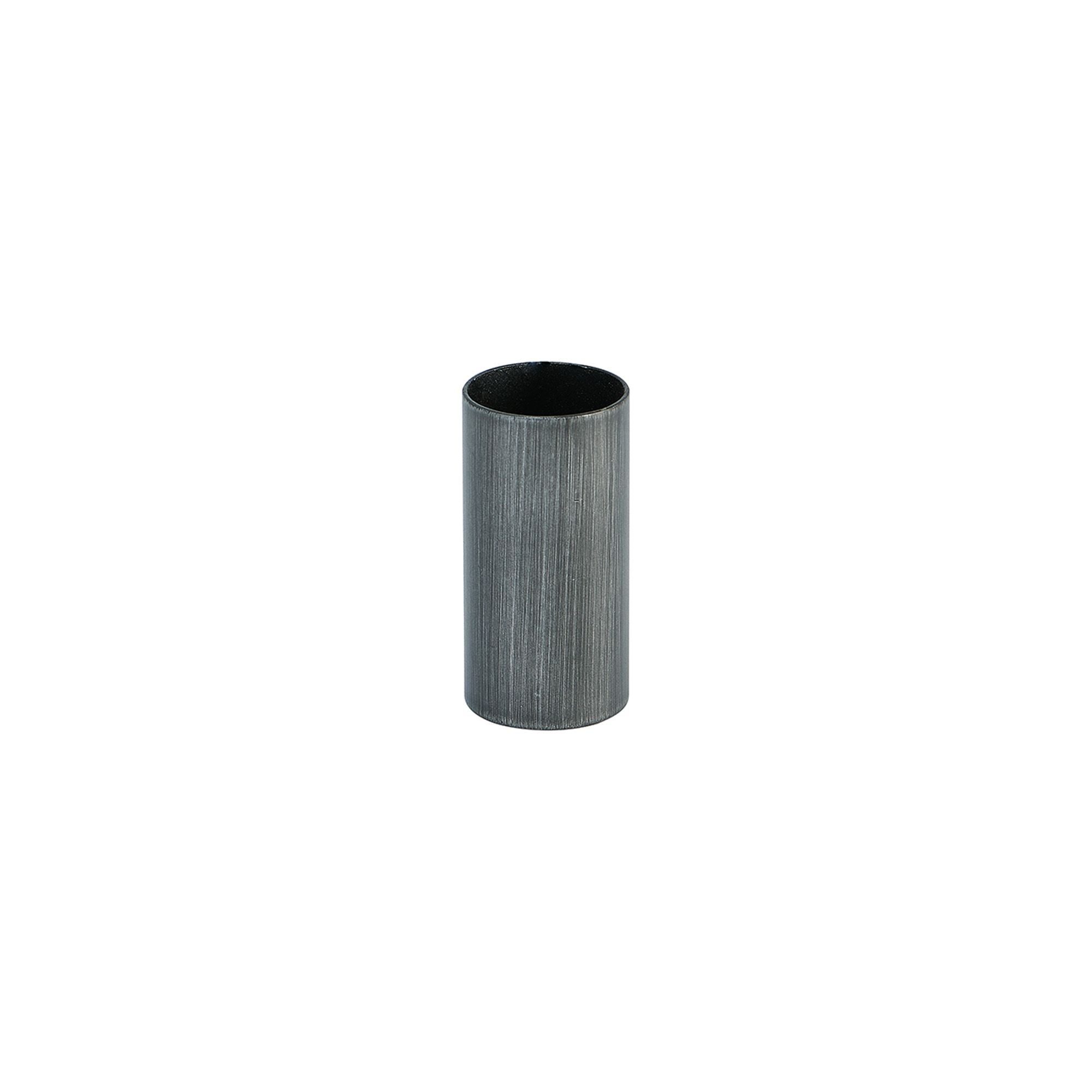 Vertex Single Lampholder Sleeve Pewter