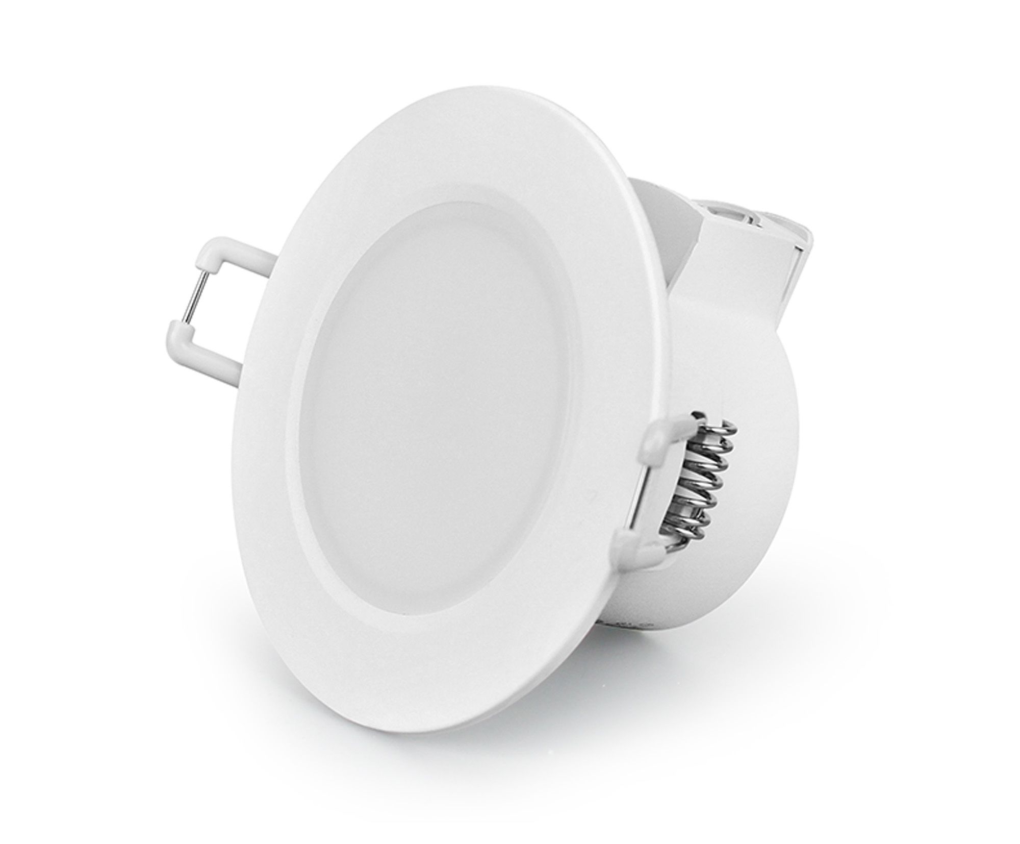 Yucatan Recessed Spotlight, 6.5W LED, 2700/3000/4000K CCT, 630lm, White, IP65, Cut Out 70mm, Driver Included, 3yrs Warranty