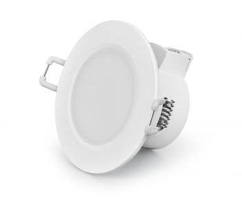 Yucatan Recessed Spotlight, 6.5W LED, 2700/3000/4000K CCT, 630lm, White, IP65, Cut Out 70mm, Driver Included, 3yrs Warranty