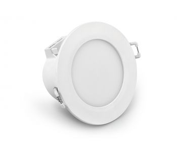 Yucatan Recessed Spotlight, 10W LED, 2700/3000/4000K CCT, 1000lm, White, IP65, Cut Out 85mm, Driver Included, 3yrs Warranty